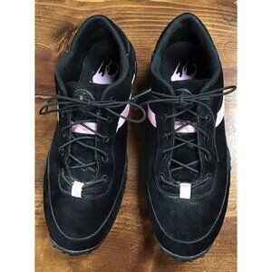 Woman’s Pink and Black Polo 67 Sneakers Size 6.5